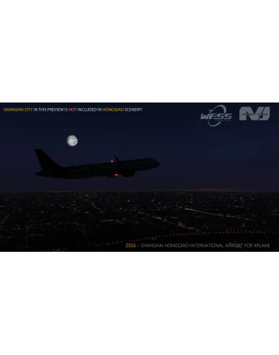 ZSSS Shanghai Hongqiao by AMJ &amp WFSS XP11/12