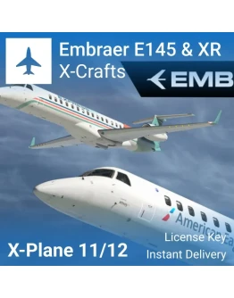 Embraer E145 & E145XR by X-Crafts X-Plane 11/12 Embraer E145 & E145XR by X-Crafts X-Plane 11/12