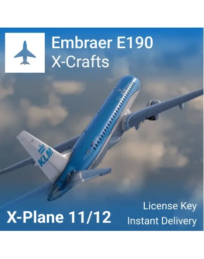 Embraer E190 by X-Crafts X-Plane 11/12 Embraer E190 by X-Crafts X-Plane 11/12