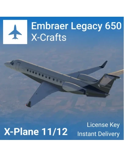 Embraer Legacy 650 by X-Crafts X-Plane 12/11 Embraer Legacy 650 by X-Crafts X-Plane 12/11