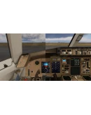 FF757 8K Cockpit Textures by AzrSim XP12