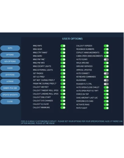 First Officer Next for IniSim A310 MSFS