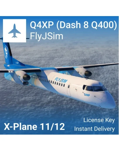 FlyJSim Q4XP (Dash 8 Q400) X-Plane 11/12