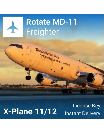 Rotate MD-11 Freighter (XP 11/12) Лицензия + БОНУС
