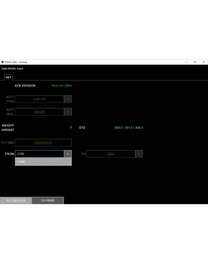 TOPER A380 Takeoff Performance Calculator MSFS,...