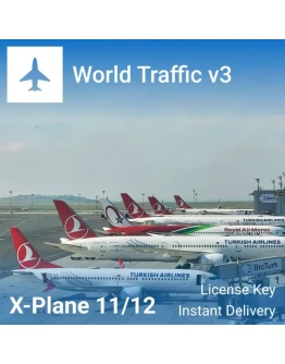 World Traffic 3 для X-Plane 12/11 Лицензия + БОНУС