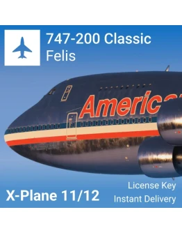 Ключ Felis Boeing 747-200 Classic X-Plane 12/11