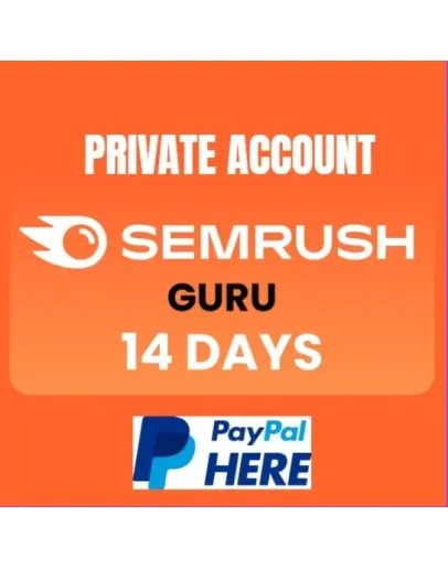 Semrush Guru аккаунт на 14 дней Личный аккаунт