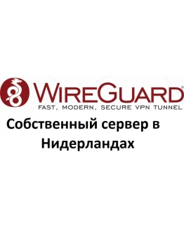Wireguard VPN собственный сервер VPN Нидерланды 1 мес