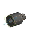 Чертеж и 3D модель детали 