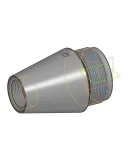 3D модель и чертеж детали 