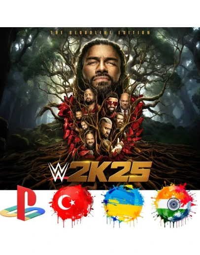 WWE 2K25 The Bloodline Edition PS4/PS5/PS