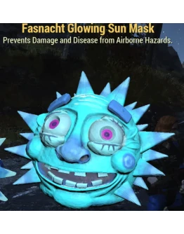 Fallout 76 СВЕТЯЩАЯСЯ МАСКА СОЛНЦА ФАСТНАХТ