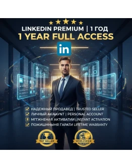 LINKEDIN PREMIUM 1 год Лучшие предложения 80