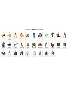 SCUMТВИЧ ДРОПЫСКИНЫ 31+ ПРЕДМЕТ + ПОДАРОК