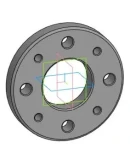 Чертеж и 3D модель детали 