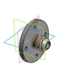 Чертеж и 3д модель детали 