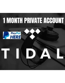 TIDAL HIFI PLUS PRIVATE 1 МЕСЯЦ ИНДИВИДУАЛЬНЫЙ/СЕМЕЙНЫЙ