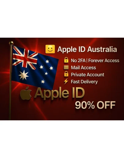 Apple ID Австралия Нет 2FA Активно и готово