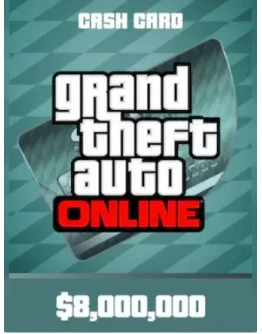 GTA V ONLINE: ДЕНЕЖНАЯ КАРТА АКУЛА МЕГАЛОДОНА8 000,000