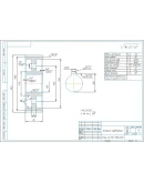 Чертеж редуктор зубчатый цилиндрический a125 m2 мм