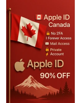Apple ID Канада Нет 2FA Активный и готовый Apple ID Канада Нет 2FA Активный и готовый