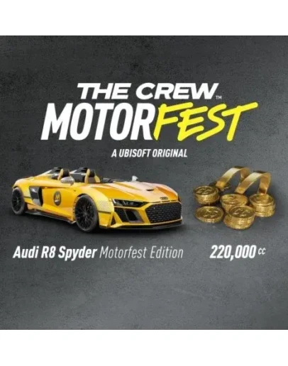 Crew MotorfestAUDI R8 SPYDER WELCOME PACKUBISOFT