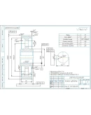Редуктор цилиндрический одноступенчатый. Чертеж. a125