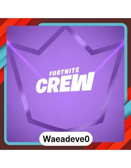 FORTNITE CREW 1 МЕСЯЦ БОЕВОГО ПРОПУСКА + 1000 V-BUCKS
