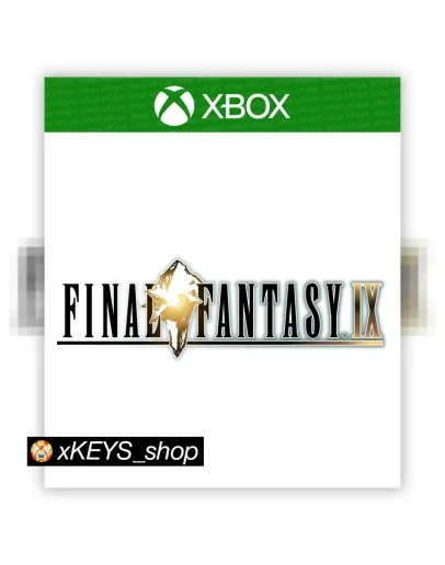 FINAL FANTASY IX XBOX КОД КЛЮЧ