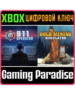 НАБОР СИМУЛЯТОРОВ: GOLD MINING SIMULATOR И 911 OPERATOR