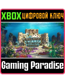 JEWEL MATCH ATLANTIS SOLITAIRE COLLECTOR'S EDITION XBOX