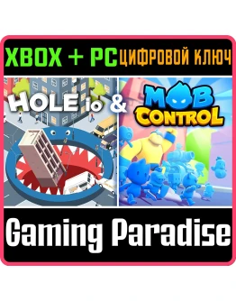 HOLE IO &amp MOB CONTROL XBOX + PC (WIN) КЛЮЧ/КОД