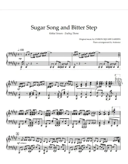 Ноты Animenz Sugar Song and Bitter Step Kekkai Sensen