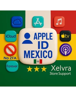 Apple ID Мексика без 2FA полный доступ мгновенно