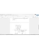 Расчет посадки соединения 85G7/l0 в Word со схемой