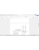 Расчет посадки с зазором 20D11/h11 в Word со схемой