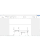 Расчет посадки с зазором 50H11/d11 в Word со схемой
