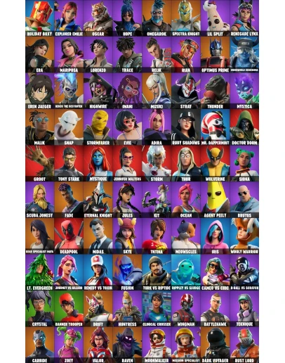 FORTNITE 80+ ОБЛИЦОВ АККАУНТ OG MOON WALKER +ПОЧТА