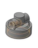 30.005 крышка - Чертеж и 3D модель детали