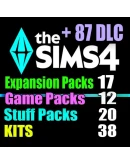 SIMS 4 + 87 DLC (17 допов12 наборов20 кат.38 компл.)