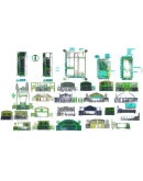 Библиотека блоков AutoCAD Более 10000 DWG 2D