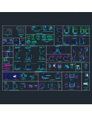 Библиотека блоков AutoCAD Более 10000 DWG 2D