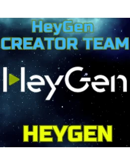 HeyGen AI Creator Team ваш аккаунт Подписка