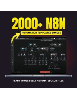 Шаблоны рабочих процессов n8n 2000+ Json