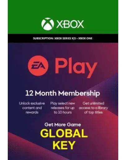 XBOX EA PLAY - 12 месяцев Код Ключ GLOBAL