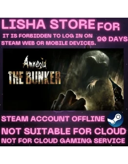 Amnesia: The Bunker Стим На 30 или 90 дней Amnesia: The Bunker Стим На 30 или 90 дней