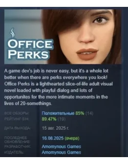 Office Perks АВТОДОСТАВКА STEAM РОССИЯ