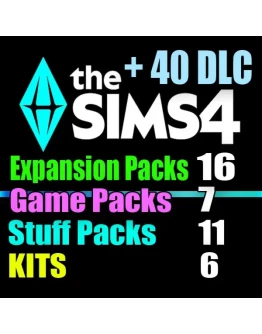SIMS 4 + 40 DLC (16 допов7 наборов11 кат.6 компл.) SIMS 4 + 40 DLC (16 допов7 наборов11 кат.6 компл.)