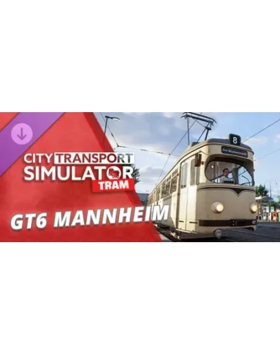 City Transport Simulator - Tram DLC: GT6 Steam Gift RU